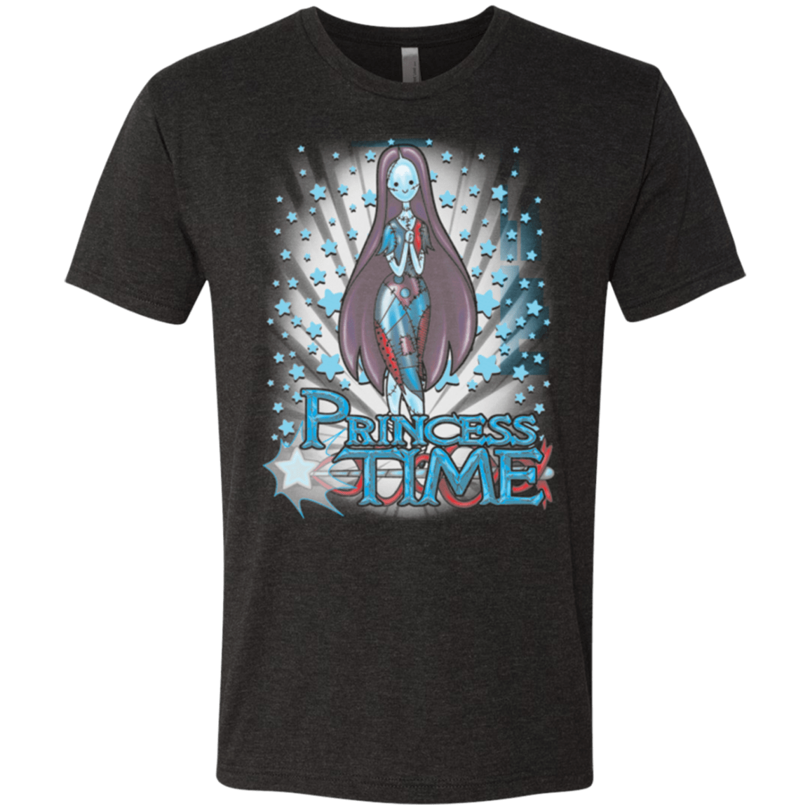 T-Shirts Vintage Black / Small Princess Time Sally Men's Triblend T-Shirt