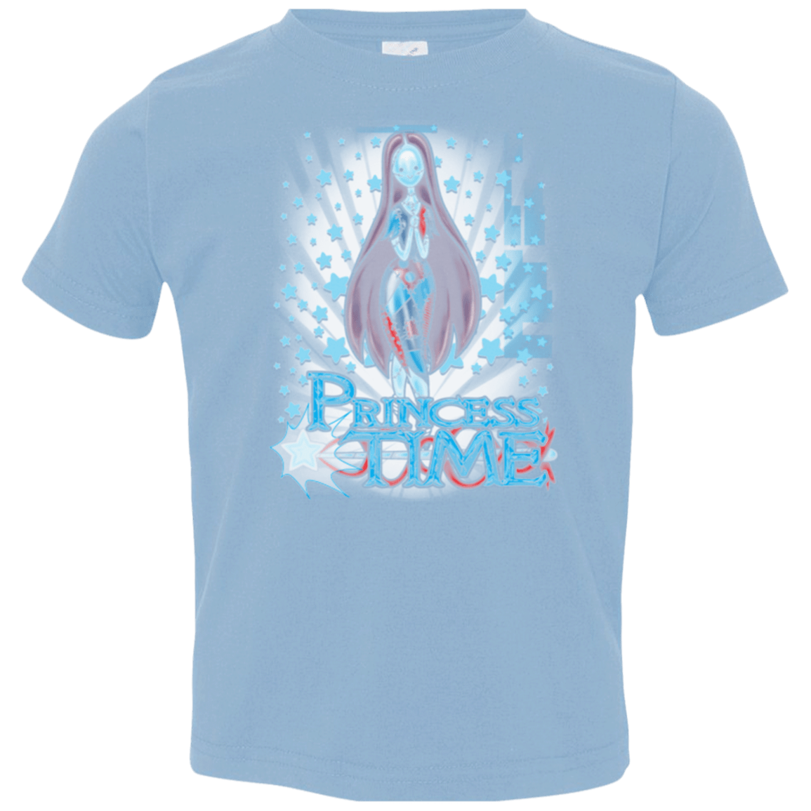 T-Shirts Light Blue / 2T Princess Time Sally Toddler Premium T-Shirt