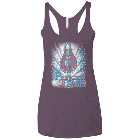T-Shirts Vintage Purple / X-Small Princess Time Sally Women's Triblend Racerback Tank