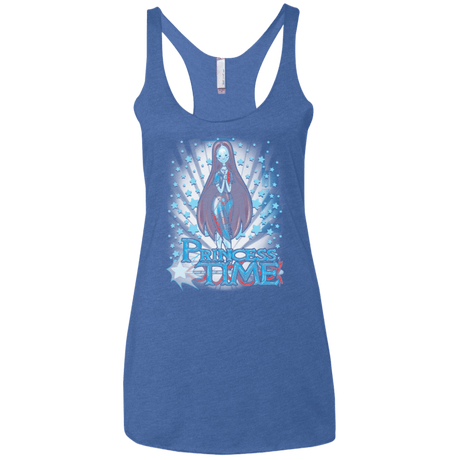 T-Shirts Vintage Royal / X-Small Princess Time Sally Women's Triblend Racerback Tank