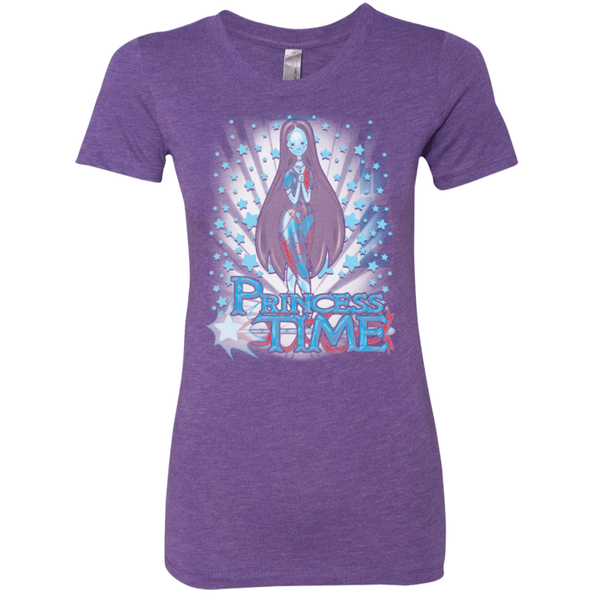 T-Shirts Purple Rush / Small Princess Time Sally Women's Triblend T-Shirt