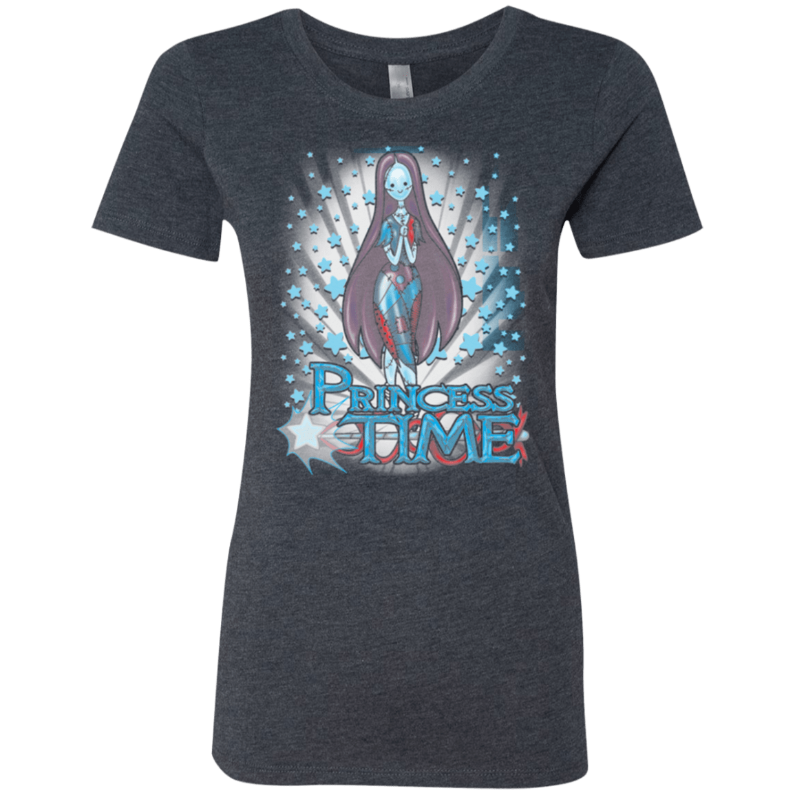 T-Shirts Vintage Navy / Small Princess Time Sally Women's Triblend T-Shirt