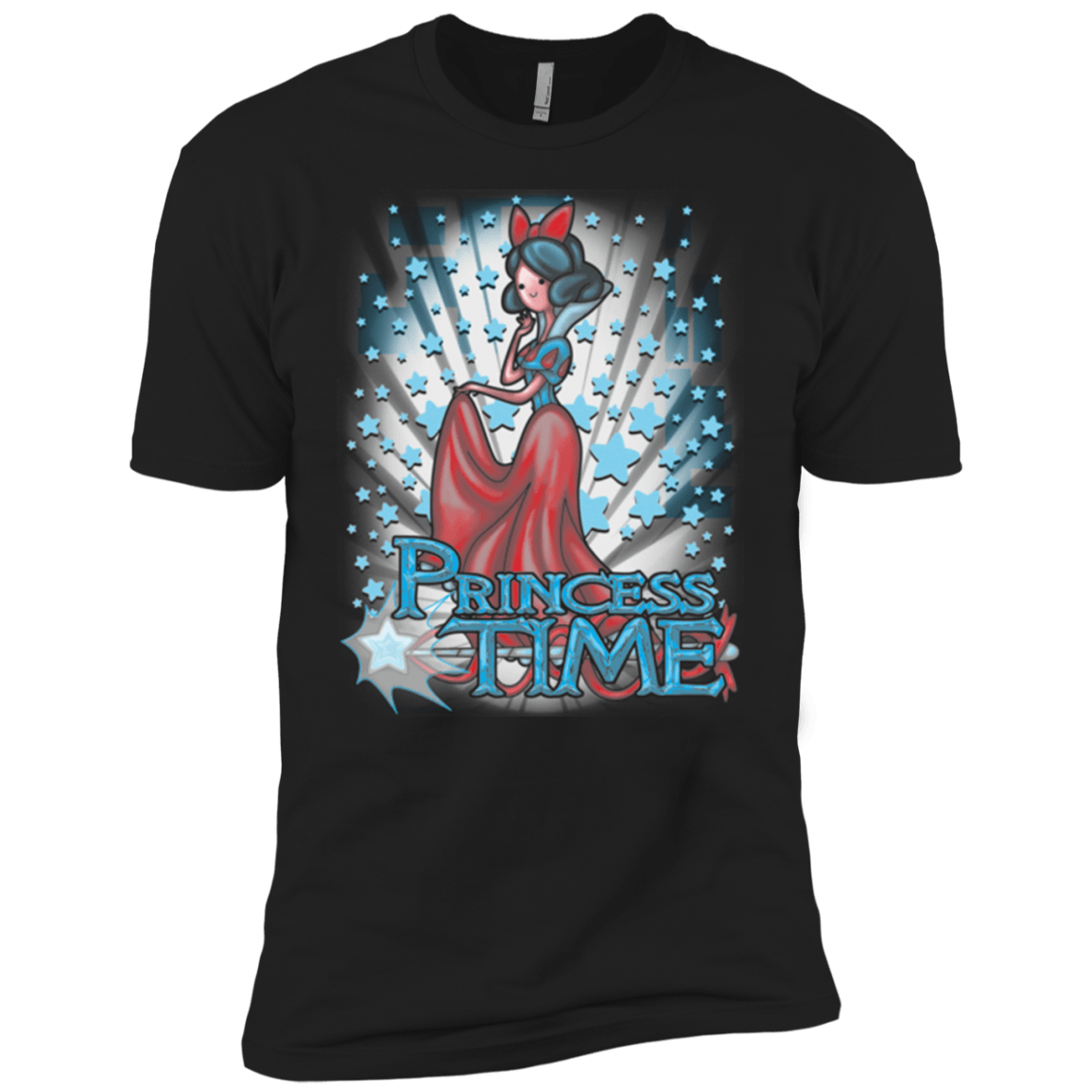 T-Shirts Black / YXS Princess Time Snow White Boys Premium T-Shirt