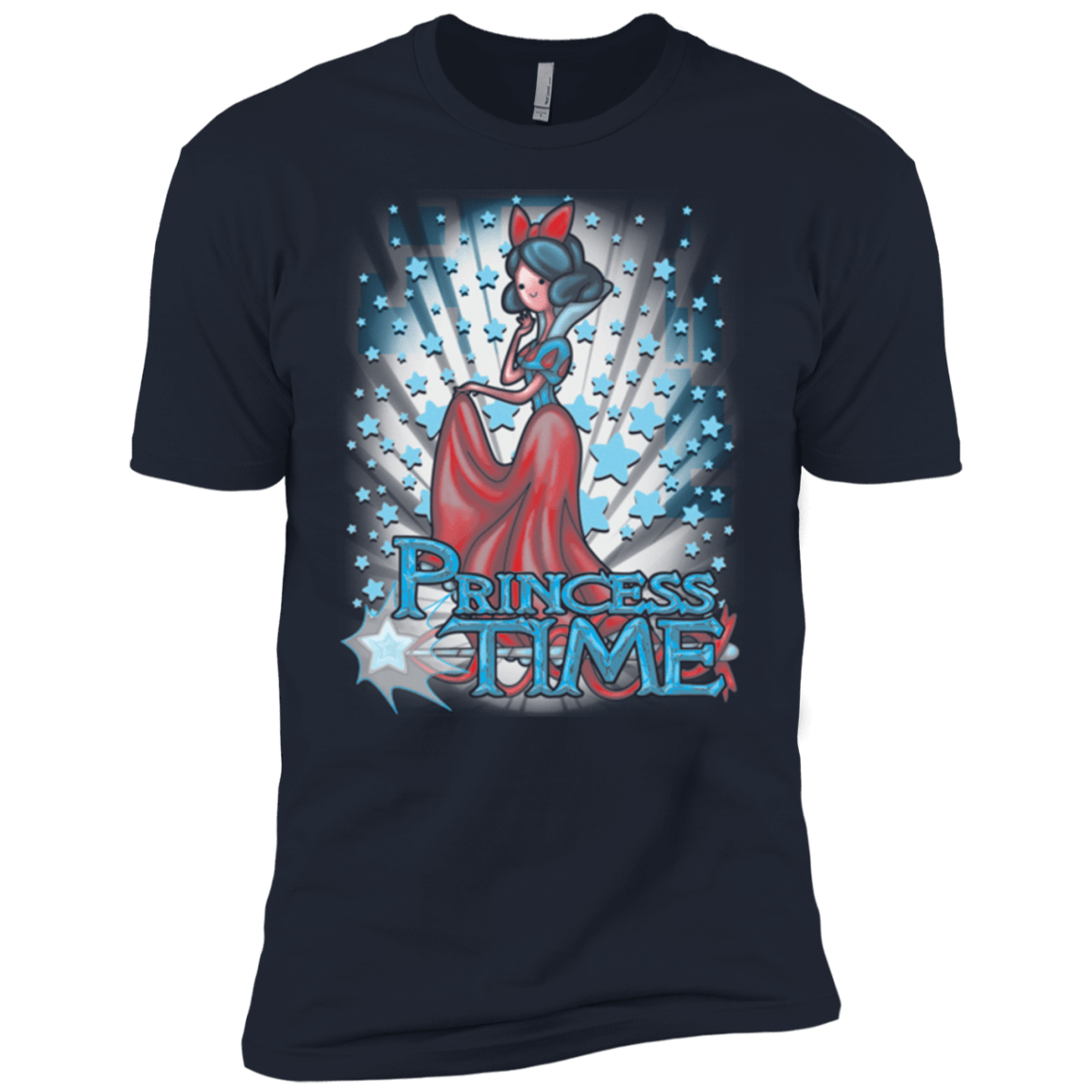 T-Shirts Midnight Navy / YXS Princess Time Snow White Boys Premium T-Shirt