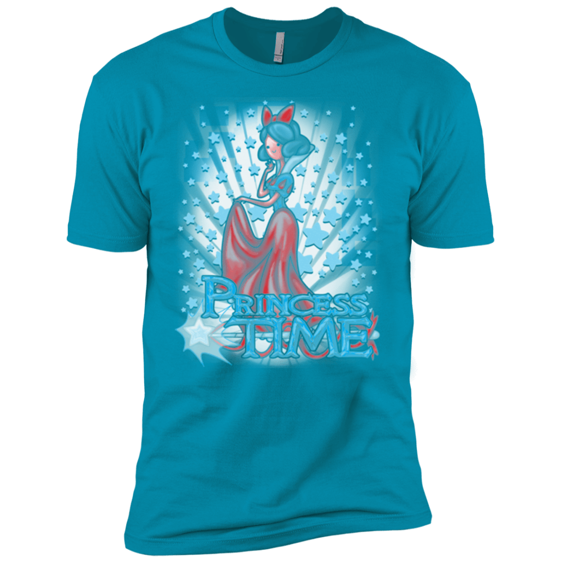 T-Shirts Turquoise / YXS Princess Time Snow White Boys Premium T-Shirt