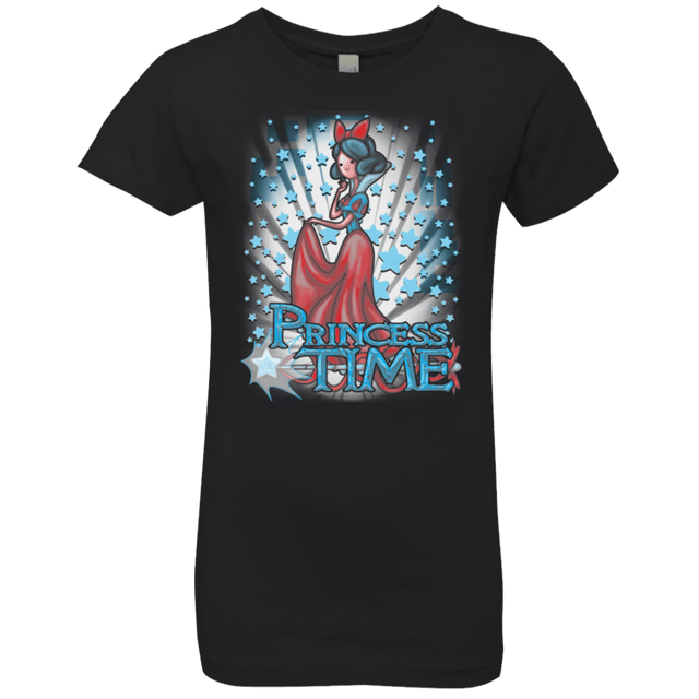 T-Shirts Black / YXS Princess Time Snow White Girls Premium T-Shirt