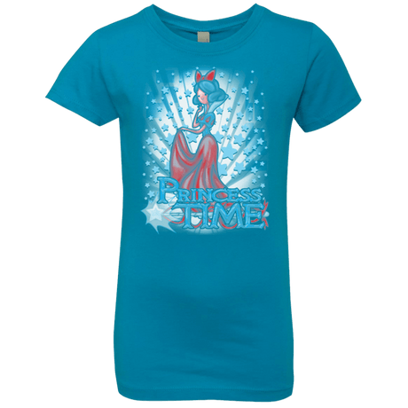 T-Shirts Turquoise / YXS Princess Time Snow White Girls Premium T-Shirt