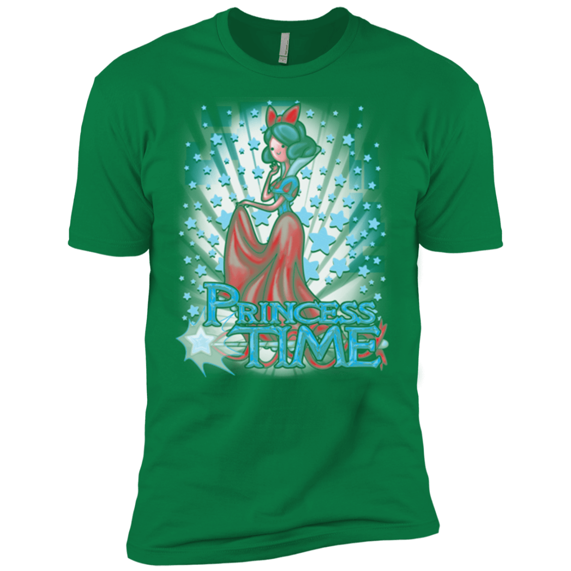 T-Shirts Kelly Green / X-Small Princess Time Snow White Men's Premium T-Shirt
