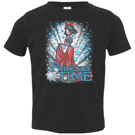 T-Shirts Black / 2T Princess Time Snow White Toddler Premium T-Shirt