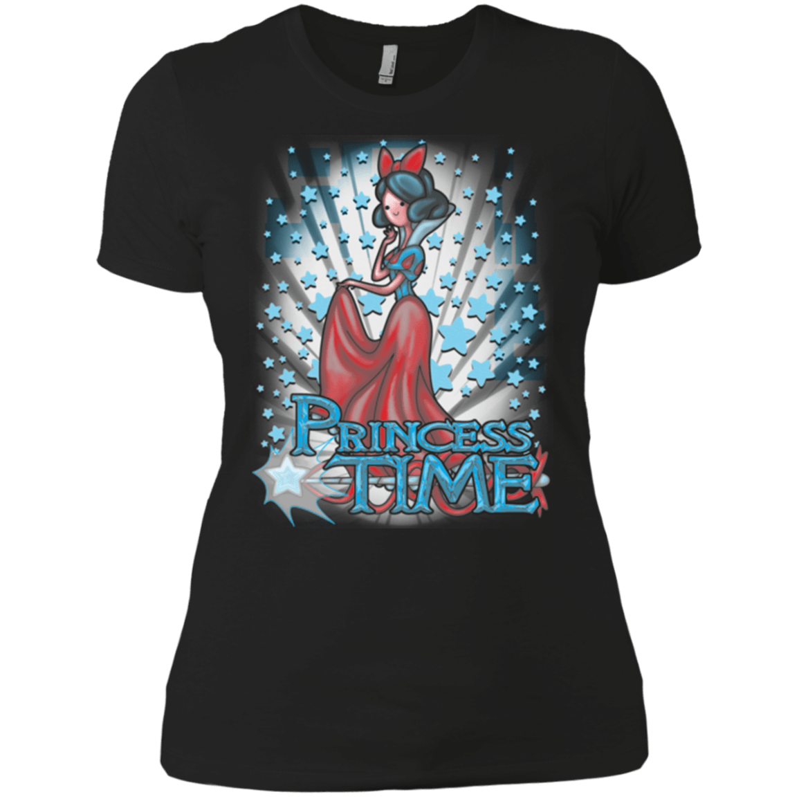 T-Shirts Black / X-Small Princess Time Snow White Women's Premium T-Shirt