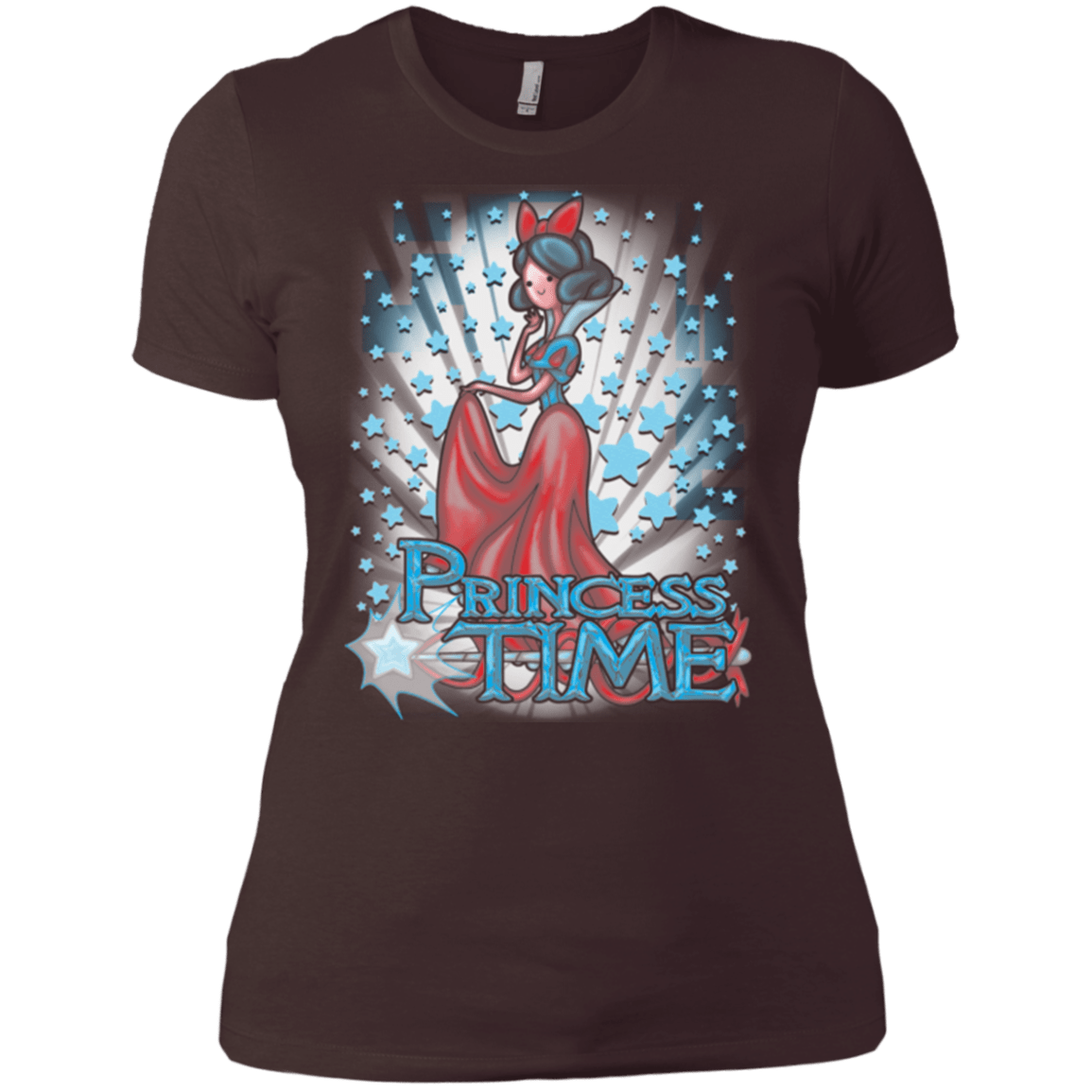 T-Shirts Dark Chocolate / X-Small Princess Time Snow White Women's Premium T-Shirt
