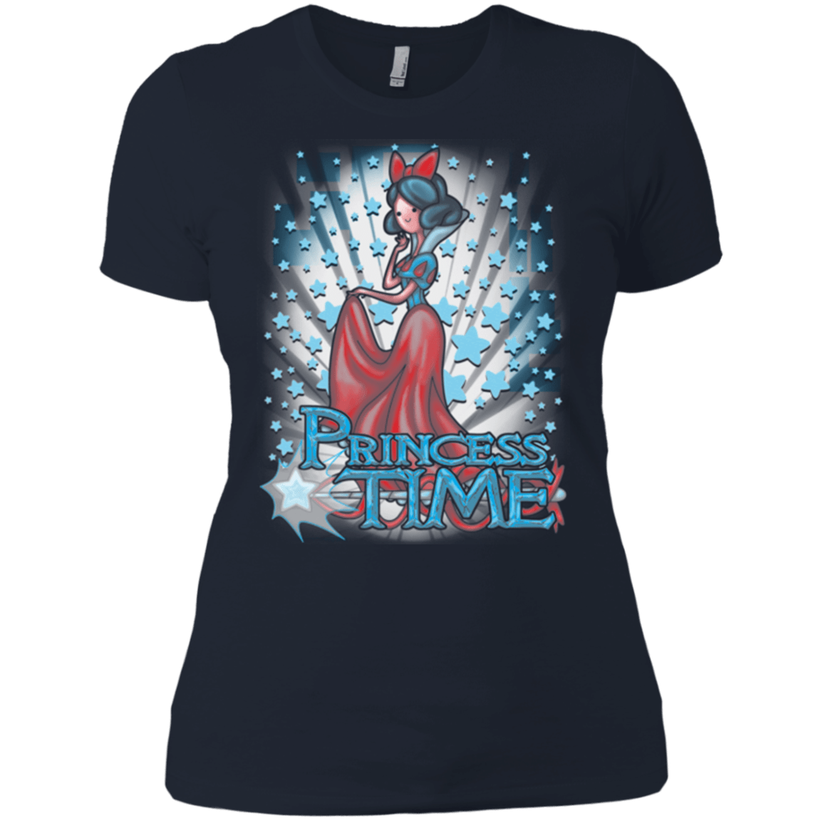 T-Shirts Midnight Navy / X-Small Princess Time Snow White Women's Premium T-Shirt