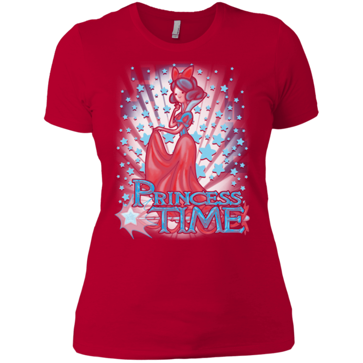 T-Shirts Red / X-Small Princess Time Snow White Women's Premium T-Shirt