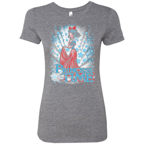 T-Shirts Premium Heather / Small Princess Time Snow White Women's Triblend T-Shirt