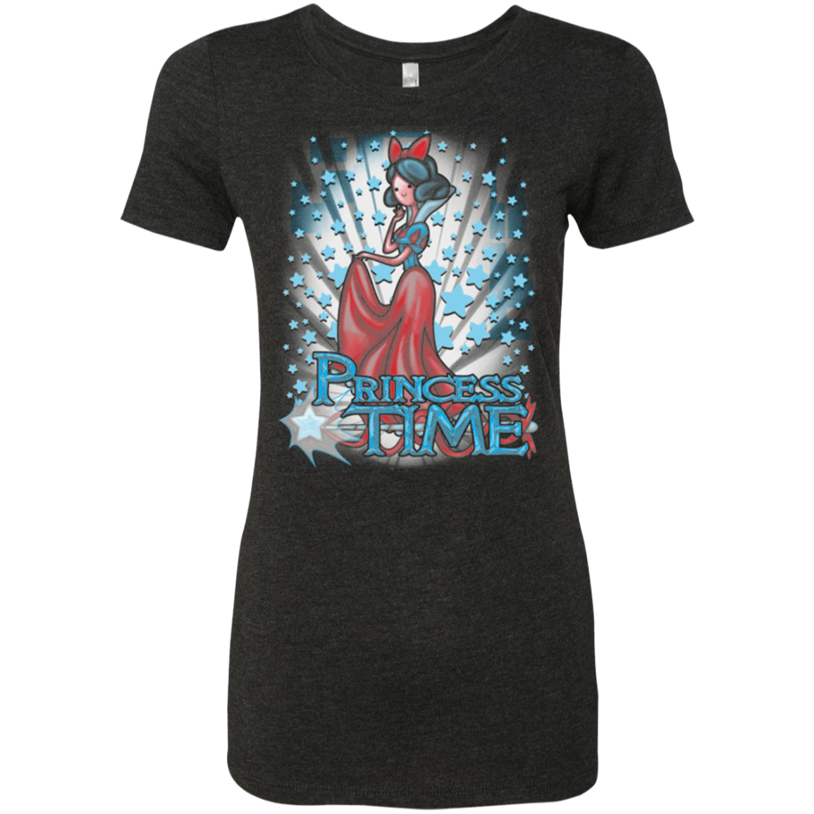 T-Shirts Vintage Black / Small Princess Time Snow White Women's Triblend T-Shirt