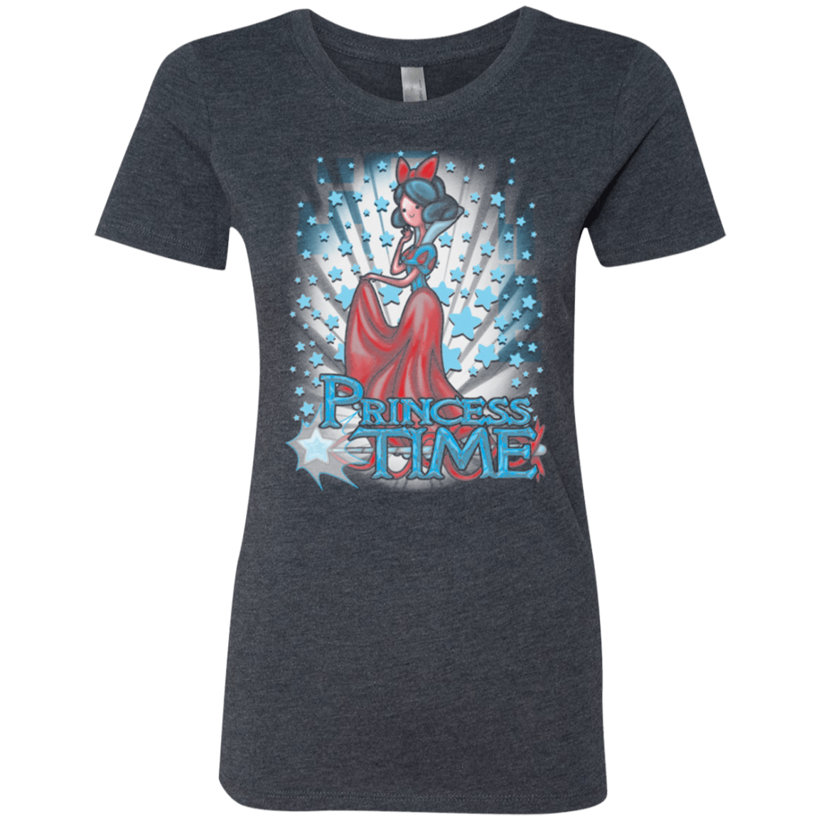 T-Shirts Vintage Navy / Small Princess Time Snow White Women's Triblend T-Shirt