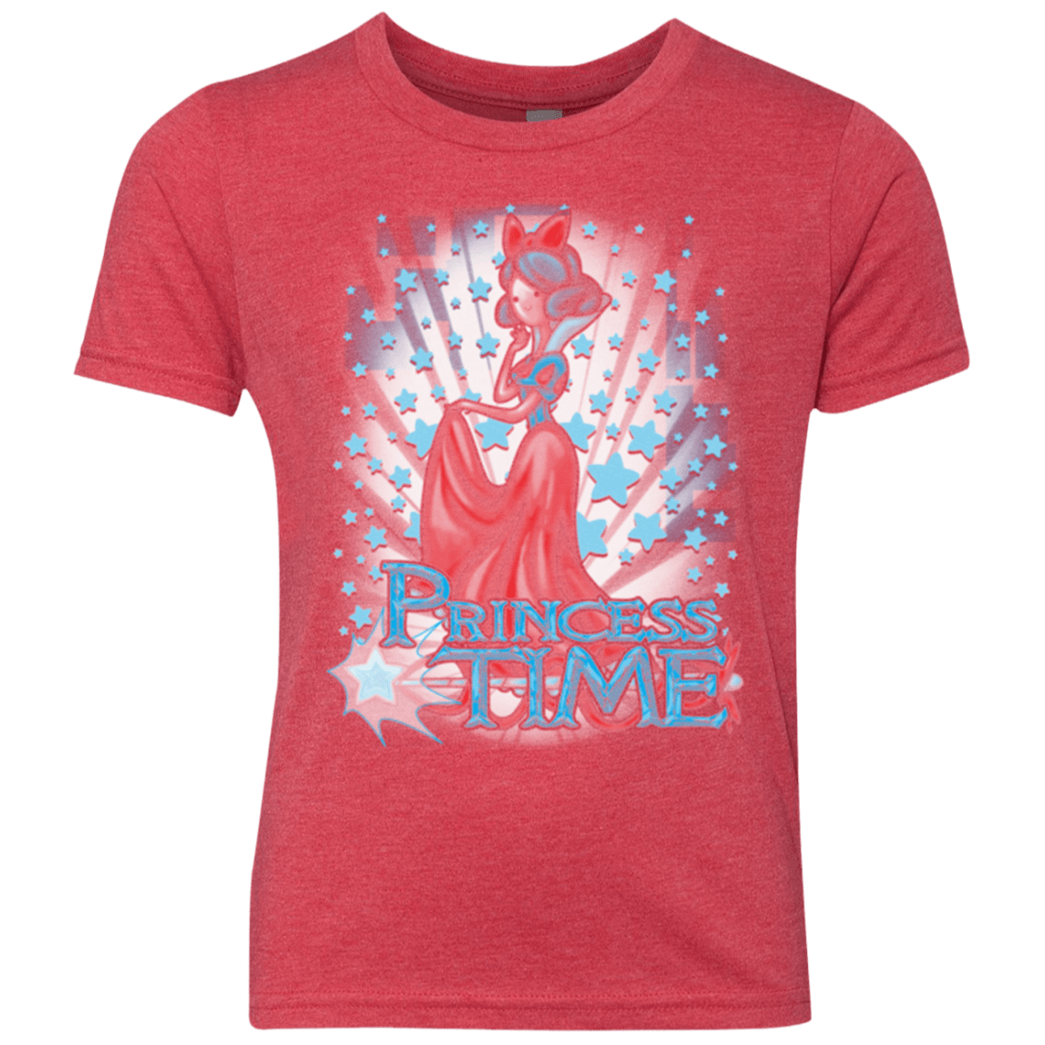 Princess Time Snow White Youth Triblend T-Shirt