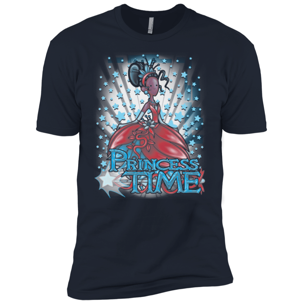 T-Shirts Midnight Navy / YXS Princess Time Tiana Boys Premium T-Shirt