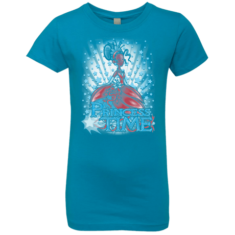 T-Shirts Turquoise / YXS Princess Time Tiana Girls Premium T-Shirt