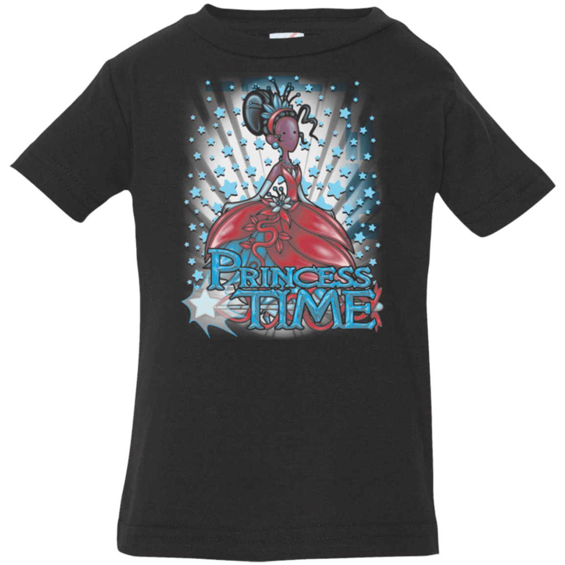T-Shirts Black / 6 Months Princess Time Tiana Infant Premium T-Shirt