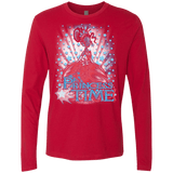T-Shirts Red / Small Princess Time Tiana Men's Premium Long Sleeve