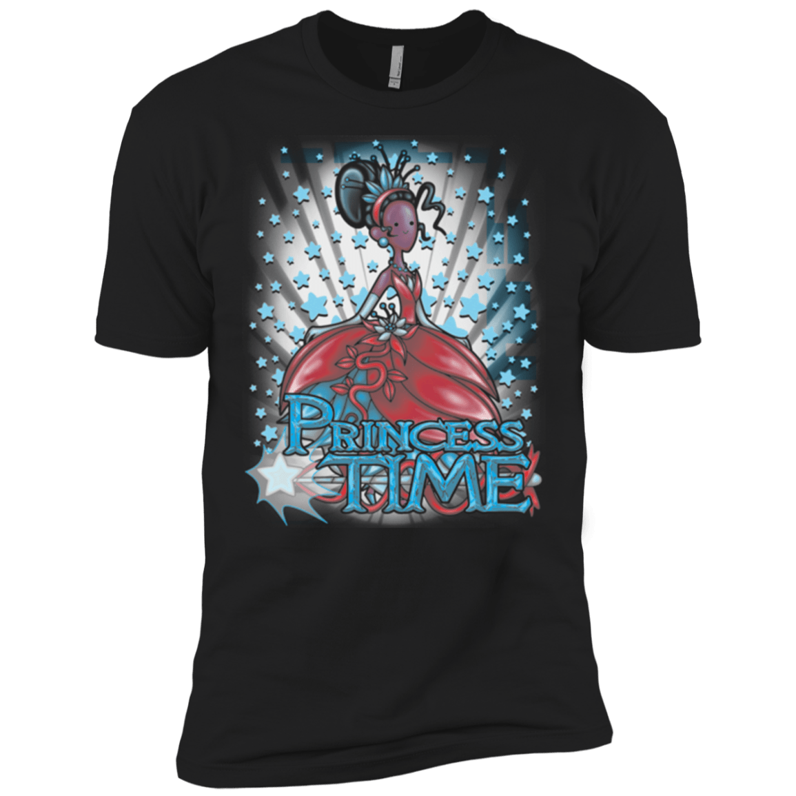 T-Shirts Black / X-Small Princess Time Tiana Men's Premium T-Shirt