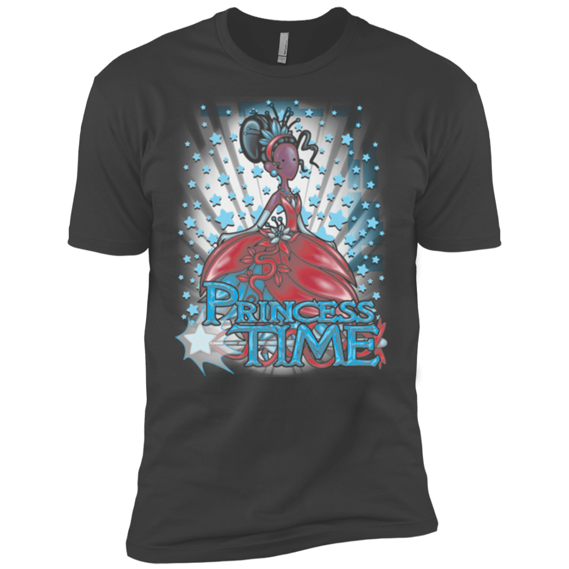 T-Shirts Heavy Metal / X-Small Princess Time Tiana Men's Premium T-Shirt