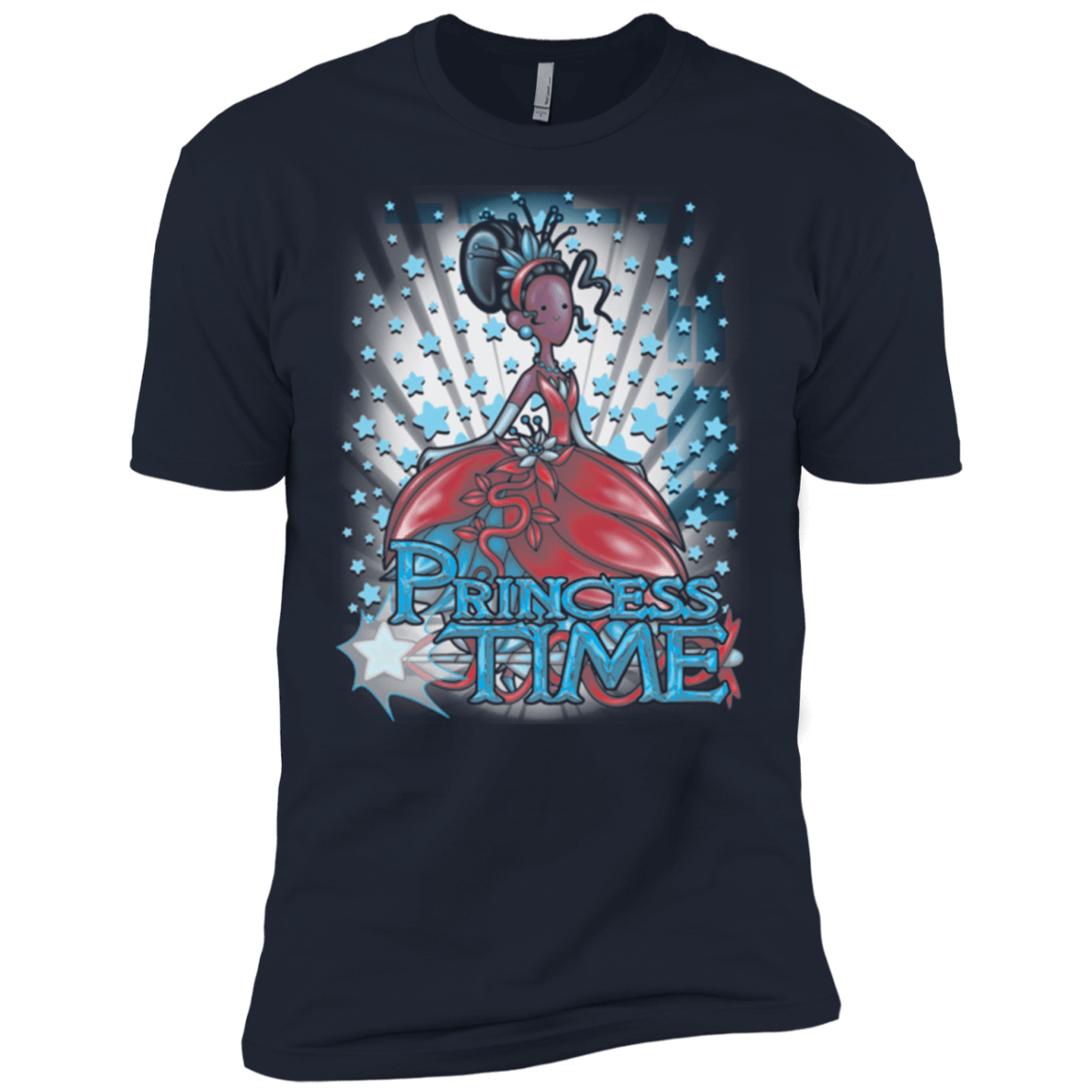 T-Shirts Midnight Navy / X-Small Princess Time Tiana Men's Premium T-Shirt