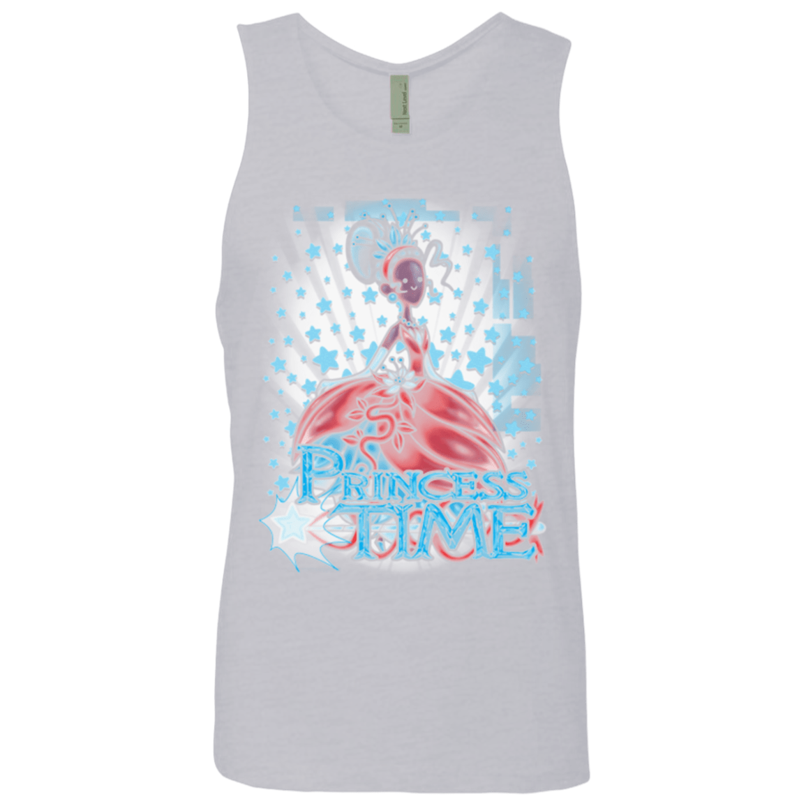T-Shirts Heather Grey / Small Princess Time Tiana Men's Premium Tank Top