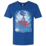 T-Shirts Royal / X-Small Princess Time Tiana Men's Premium V-Neck