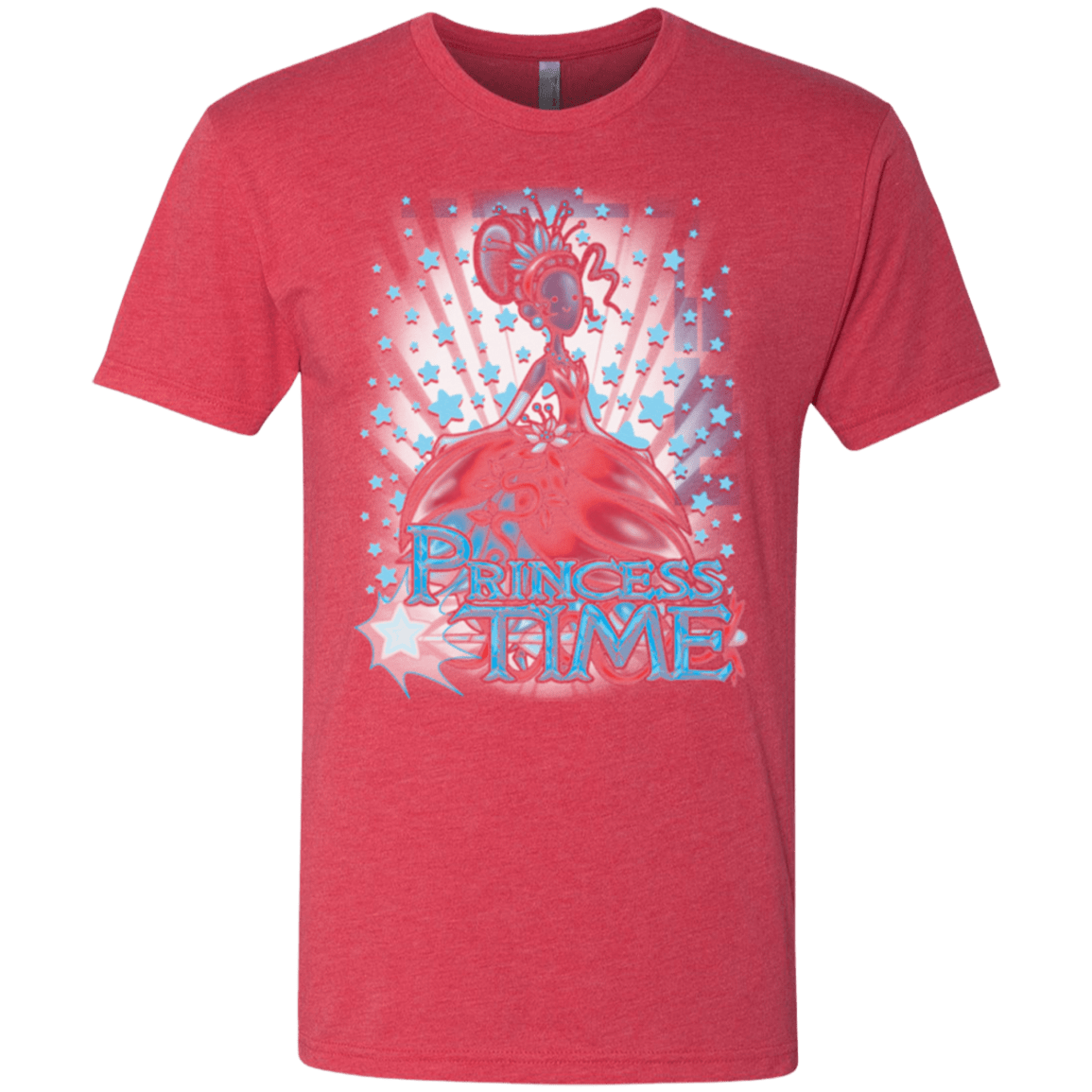T-Shirts Vintage Red / Small Princess Time Tiana Men's Triblend T-Shirt