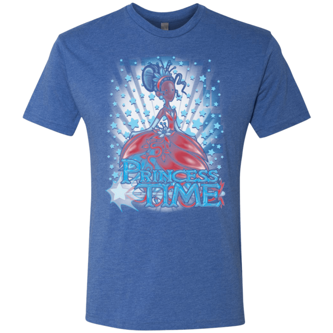 T-Shirts Vintage Royal / Small Princess Time Tiana Men's Triblend T-Shirt