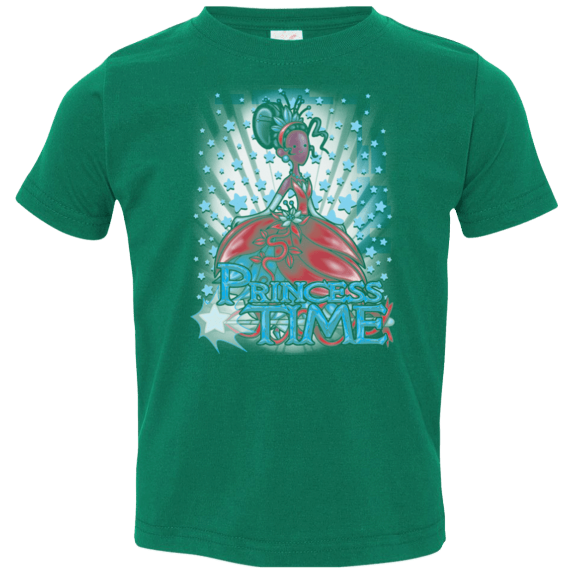 T-Shirts Kelly / 2T Princess Time Tiana Toddler Premium T-Shirt