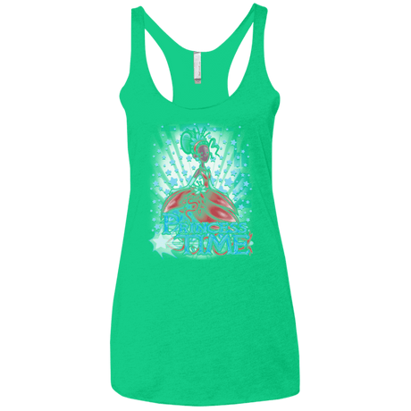 T-Shirts Envy / X-Small Princess Time Tiana Women's Triblend Racerback Tank