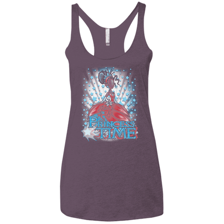 T-Shirts Vintage Purple / X-Small Princess Time Tiana Women's Triblend Racerback Tank