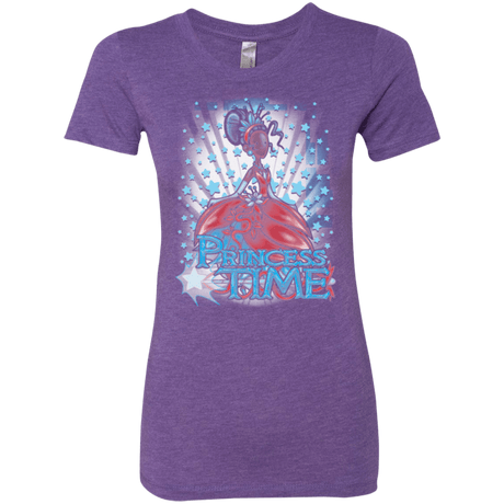 T-Shirts Purple Rush / Small Princess Time Tiana Women's Triblend T-Shirt