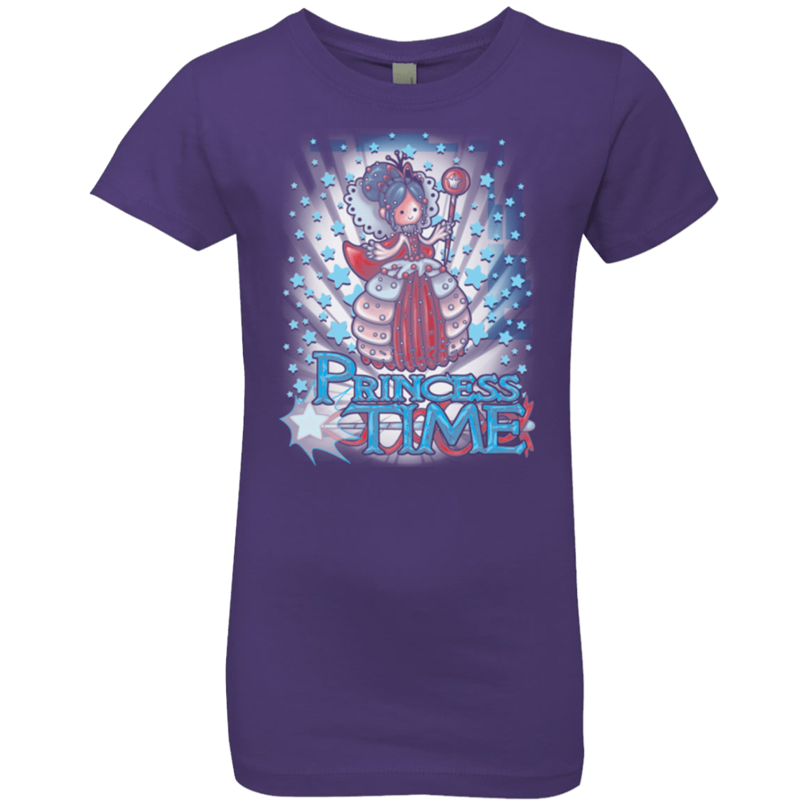 T-Shirts Purple Rush / YXS Princess Time Vanellope Girls Premium T-Shirt