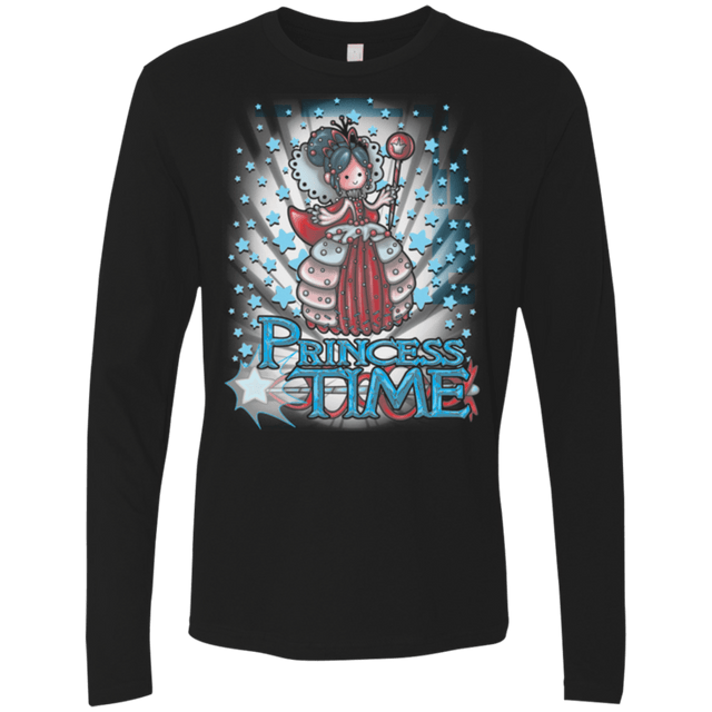 T-Shirts Black / Small Princess Time Vanellope Men's Premium Long Sleeve