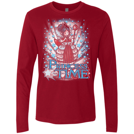 T-Shirts Cardinal / Small Princess Time Vanellope Men's Premium Long Sleeve