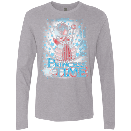 T-Shirts Heather Grey / Small Princess Time Vanellope Men's Premium Long Sleeve