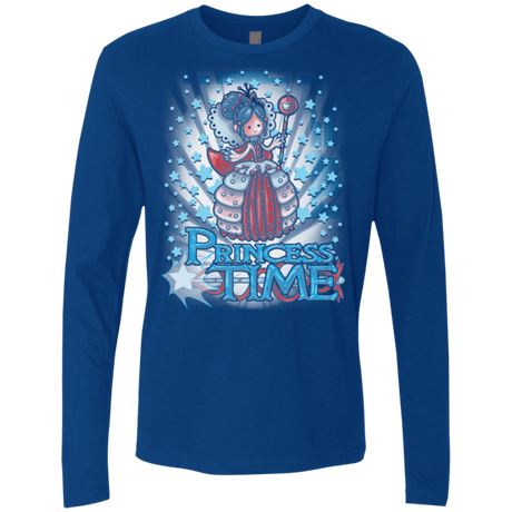 T-Shirts Royal / Small Princess Time Vanellope Men's Premium Long Sleeve