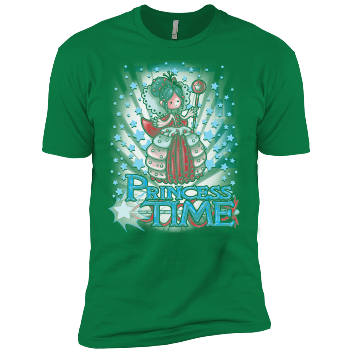 T-Shirts Kelly Green / X-Small Princess Time Vanellope Men's Premium T-Shirt