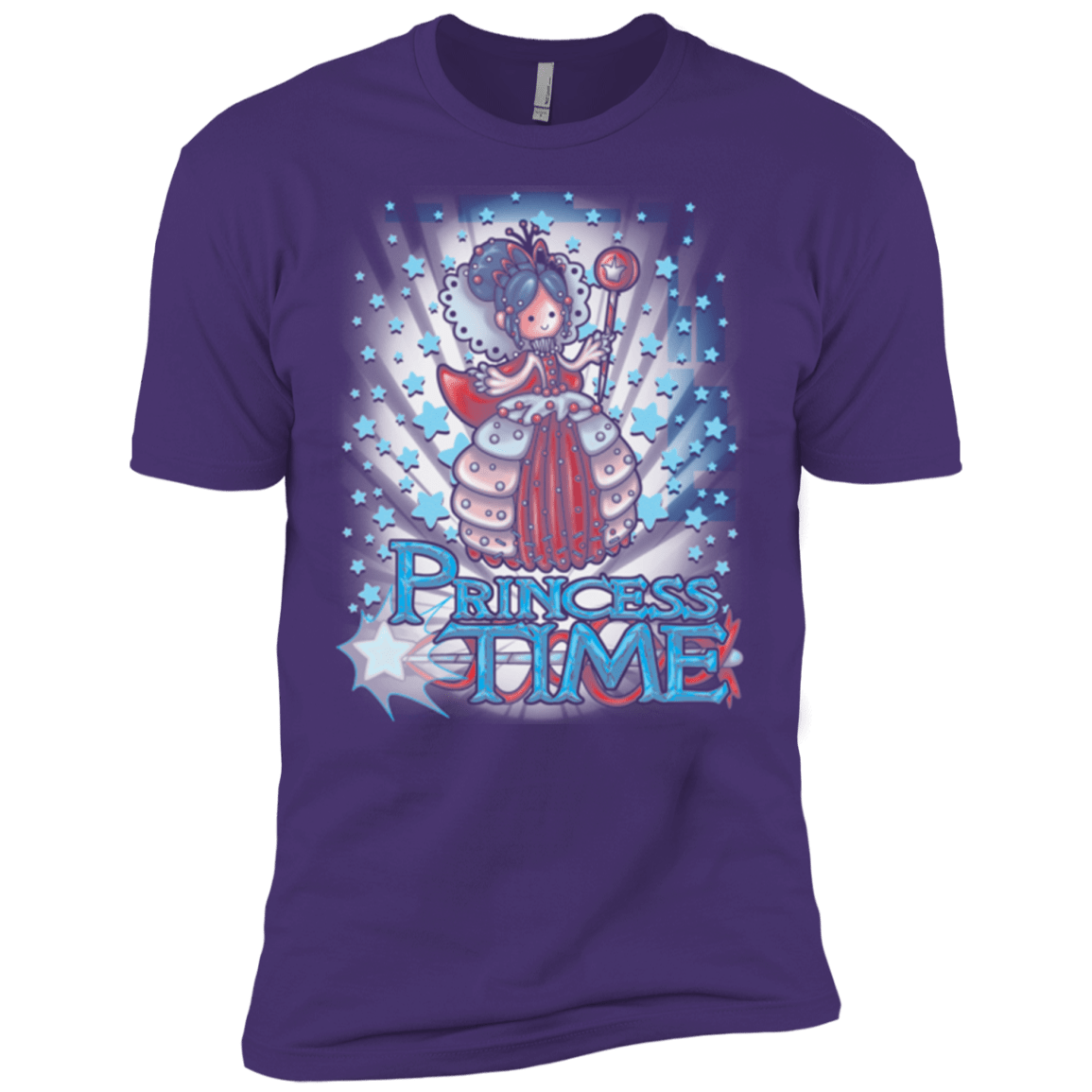 T-Shirts Purple / X-Small Princess Time Vanellope Men's Premium T-Shirt
