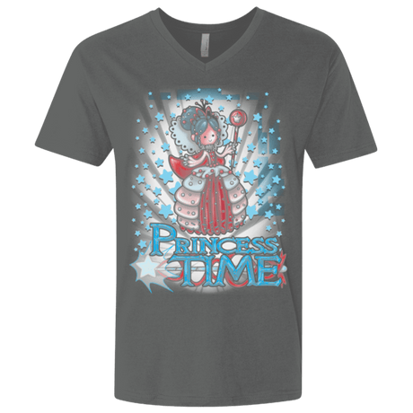 T-Shirts Heavy Metal / X-Small Princess Time Vanellope Men's Premium V-Neck