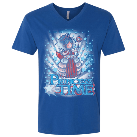 T-Shirts Royal / X-Small Princess Time Vanellope Men's Premium V-Neck