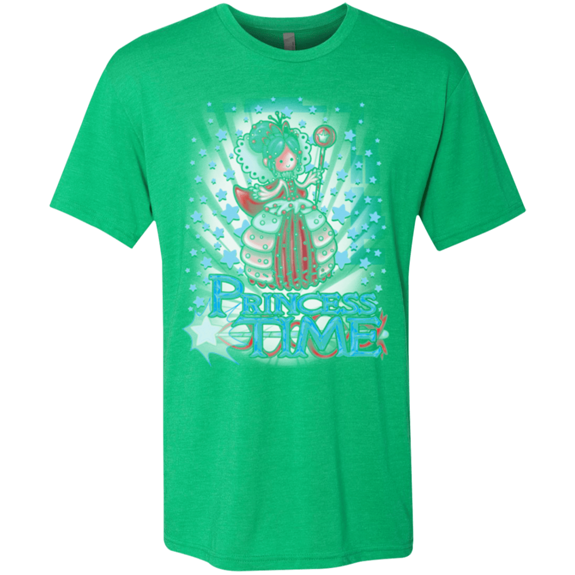 T-Shirts Envy / Small Princess Time Vanellope Men's Triblend T-Shirt