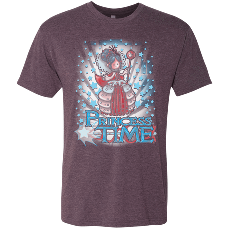 T-Shirts Vintage Purple / Small Princess Time Vanellope Men's Triblend T-Shirt