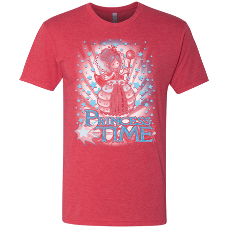T-Shirts Vintage Red / Small Princess Time Vanellope Men's Triblend T-Shirt