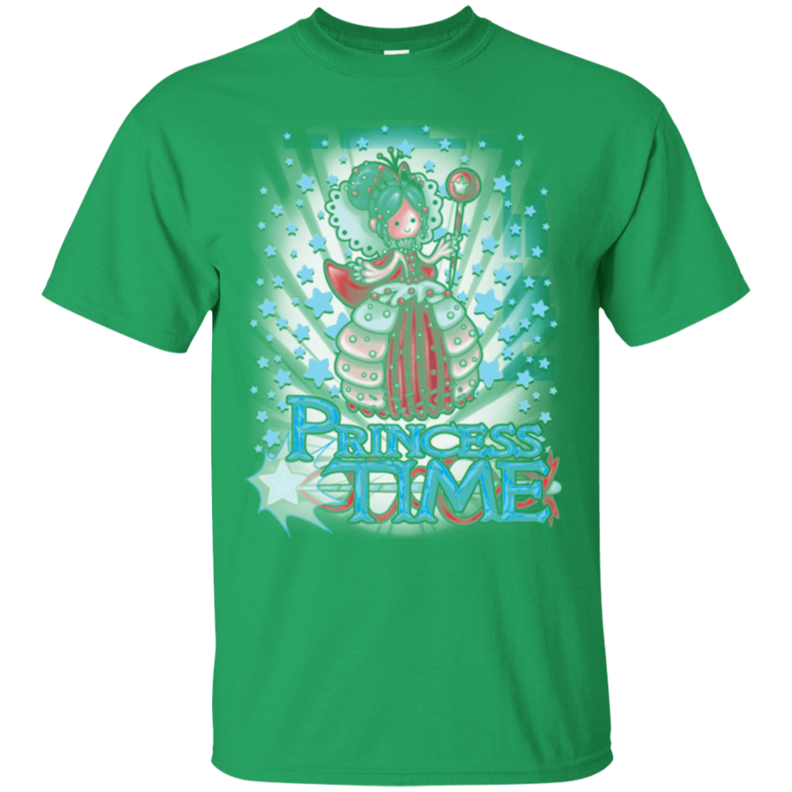 T-Shirts Irish Green / Small Princess Time Vanellope T-Shirt