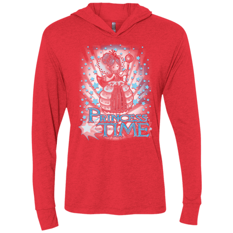 T-Shirts Vintage Red / X-Small Princess Time Vanellope Triblend Long Sleeve Hoodie Tee